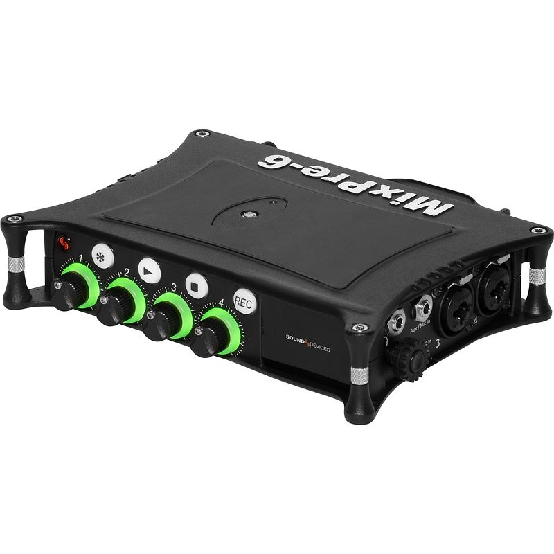 Foto van Sound devices mixpre-6 ii audio recorder-mixer