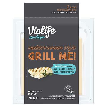 Foto van 25% korting | violife grill me med style 200g aanbieding bij jumbo