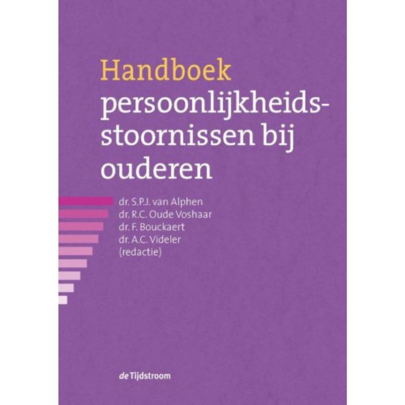 Foto van Handboek persoonlijkheidsstoornissen bij ouderen