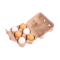 Foto van Bigjigs eierdoosje met 6 eieren