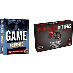 Foto van Spellenbundel - kaartspel - 2 stuks - the game extreme & exploding kittens nsfw (18+)