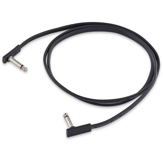 Foto van Rockboard flat patch cable mono jack haaks 140 cm