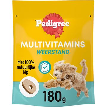 Foto van Pedigree multivitamines imuunsysteem supplementen hondensnacks 180g bij jumbo