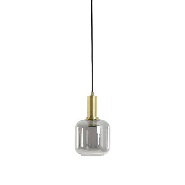 Foto van Light & living - hanglamp lekar - 21x21x37 - brons