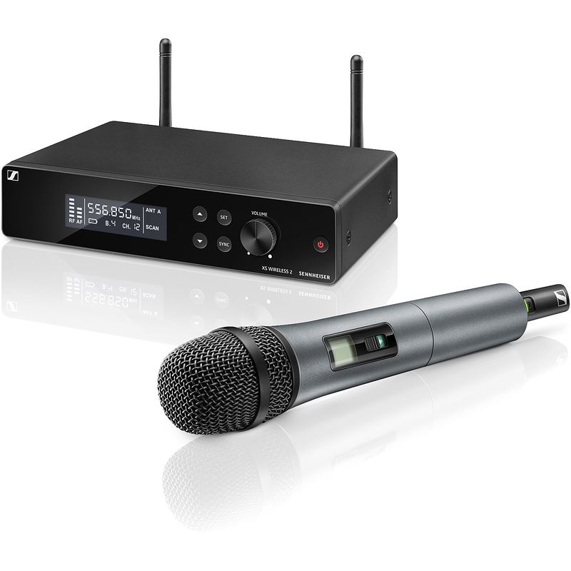 Foto van Sennheiser xsw 2-835 dynamische vocal set (gb: 606-630 mhz)