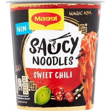 Foto van Maggi magic asia saucy noedels sweet chilli 75g bij jumbo