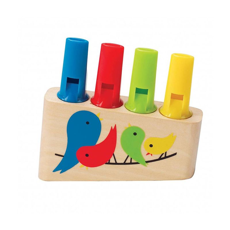 Foto van Hape rainbow pan pipe