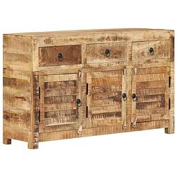 Foto van Vidaxl dressoir 110x30x65 cm massief mangohout