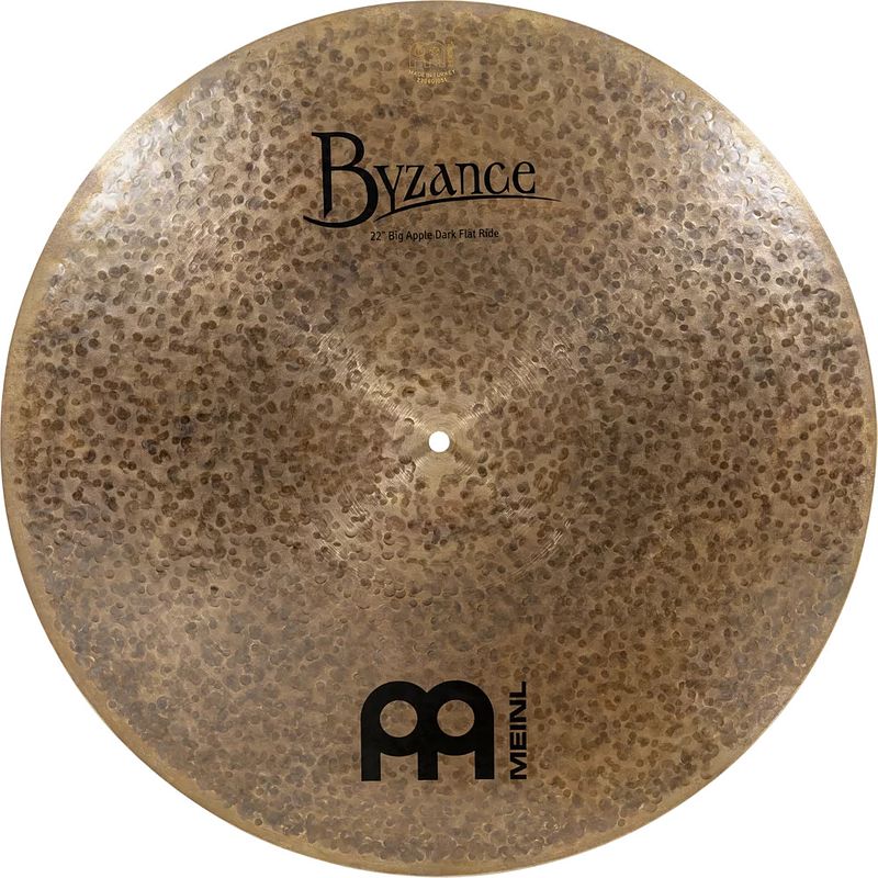 Foto van Meinl byzance dark big apple flat ride 22 inch ride bekken