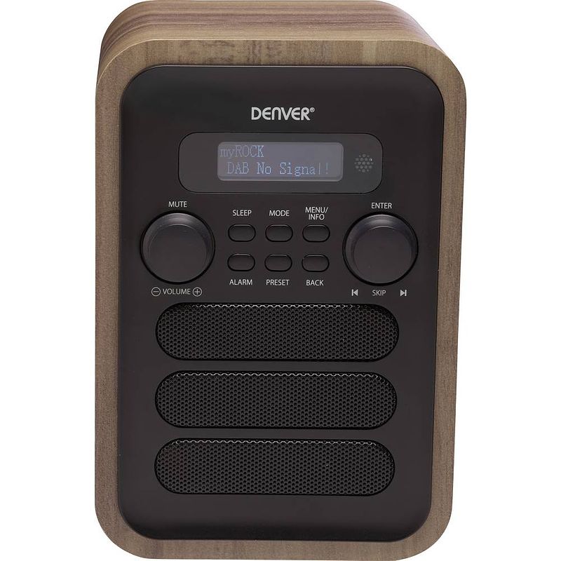 Foto van Denver dab-48 keukenradio vhf (fm), dab+ bluetooth, dab+, fm grijs