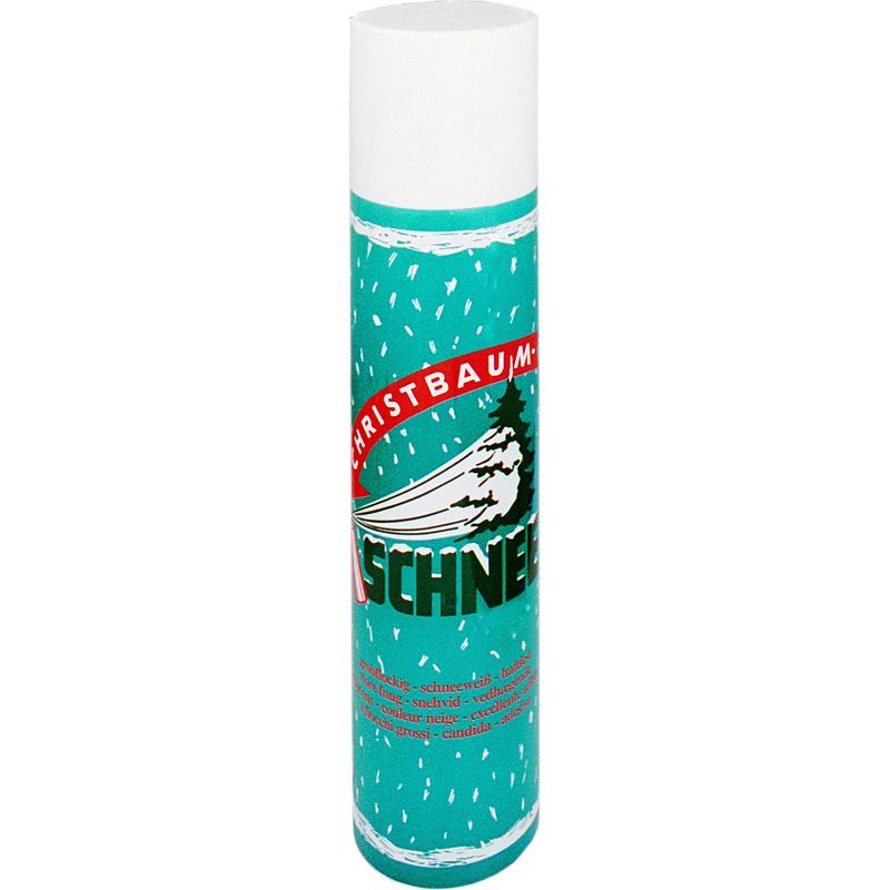 Foto van Brandveilige sneeuwspray/spuitsneeuw bus 400 ml - decoratiesneeuw