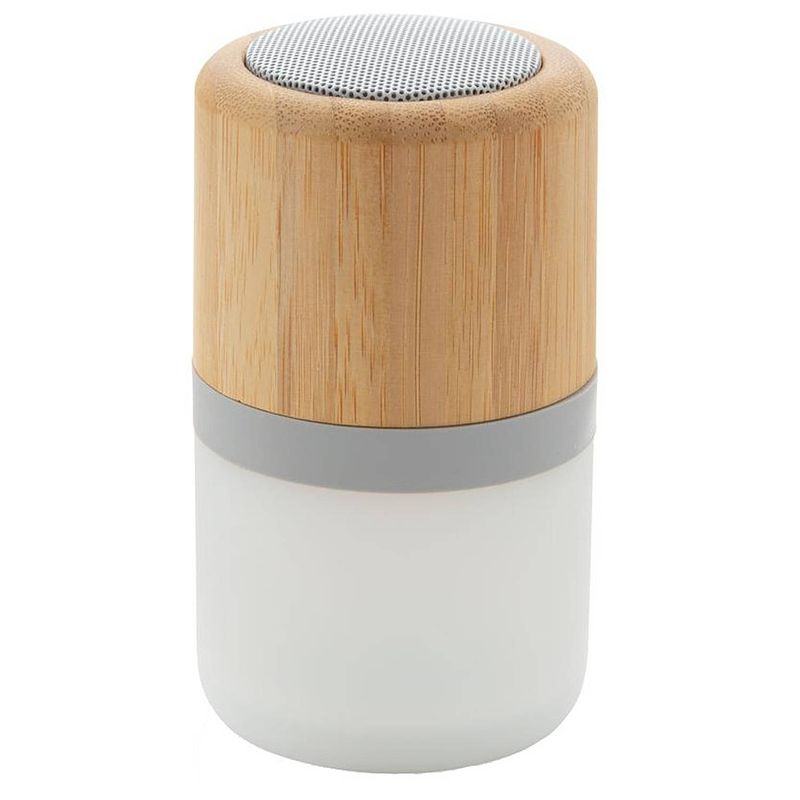 Foto van Xd collection speaker met licht bluetooth bamboe/abs naturel