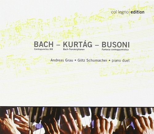 Foto van Bach - kurtág - busoni - cd (4099702010628)