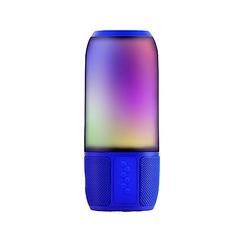 Foto van V-tac vt-7456 bluetooth speaker met rgb verlichting - 2x 3watt - blauw