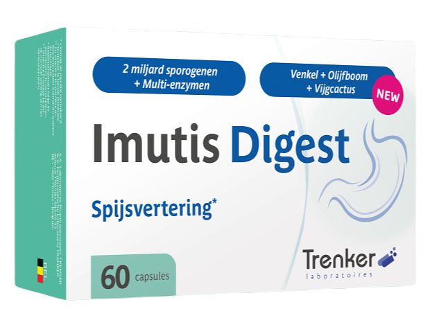 Foto van Trenker imutis digest spijsvertering capsules