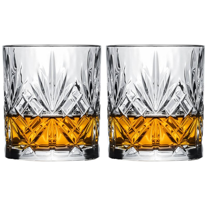 Foto van Jay hill cocktailglazen / whiskey glazen / waterglazen moy - 320 ml - 2 stuks