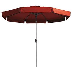 Foto van Stokparasol flores dia. 300 cm brick red