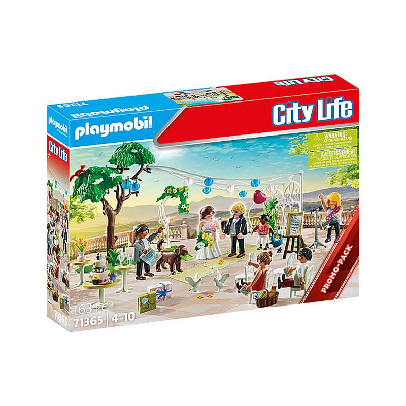 Foto van Playmobil city life starter pack huwelijksfeest 71365