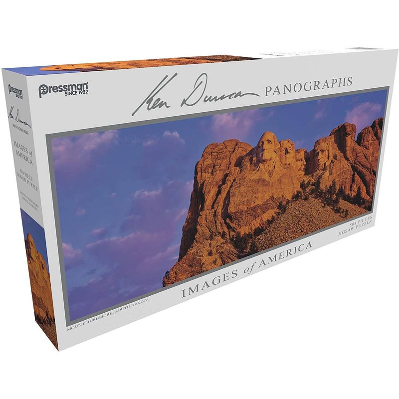 Foto van Goliath puzzel ken duncan photographs - images of america mount rushmore 504 stukjes