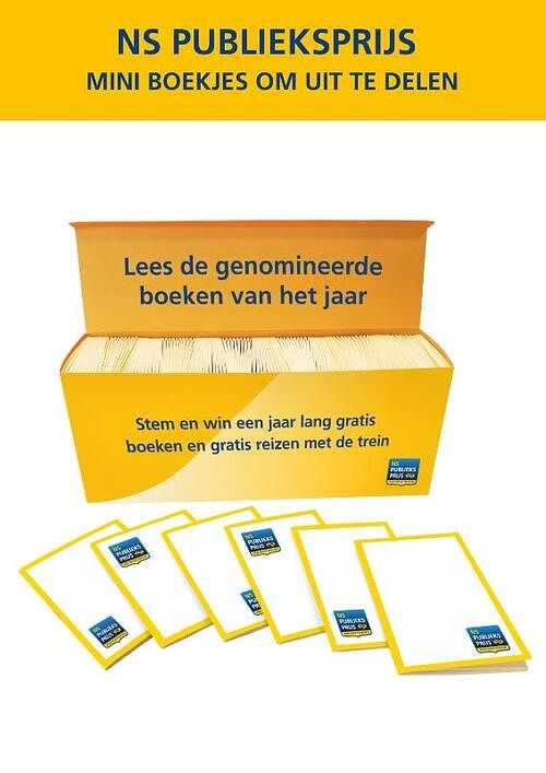 Foto van Mini boekjes met leesfragmenten ns publieksprijs 2023 - paperback (9789059651838)