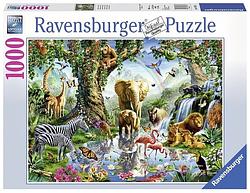 Foto van Avonturen in de jungle (1000 stukjes) - puzzel;puzzel (4005556198375)