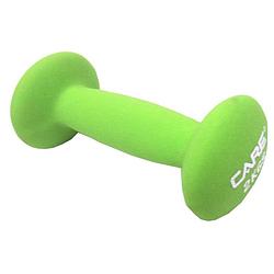 Foto van Care fitness dumbell 2 kg neopreen groen