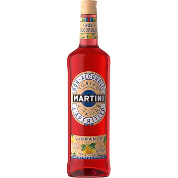 Foto van Martini vibrante l'saperitivo alcoholvrij <0,5% 750ml bij jumbo