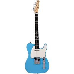 Foto van Fender made in japan international color telecaster rw maui blue limited edition elektrische gitaar met gigbag