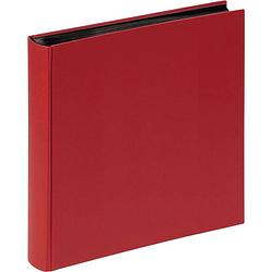 Foto van Walther+ design fa-308-r fotoalbum (b x h) 30 cm x 30 cm rood 100 bladzijden