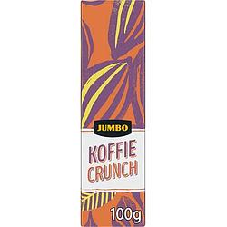 Foto van Jumbo melkchocolade koffie crunch 100g