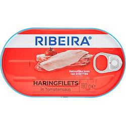 Foto van Ribeira haringfilets in tomatensaus 190 g bij jumbo