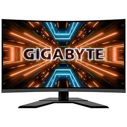 Foto van Gigabyte g32qc a led-monitor 80 cm (31.5 inch) energielabel g (a - g) 2560 x 1440 pixel qhd 1 ms usb 3.2 gen 1 (usb 3.0), hdmi, displayport, hoofdtelefoon (3.5