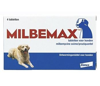 Foto van Milbemax ontwormen tabletten grote hond