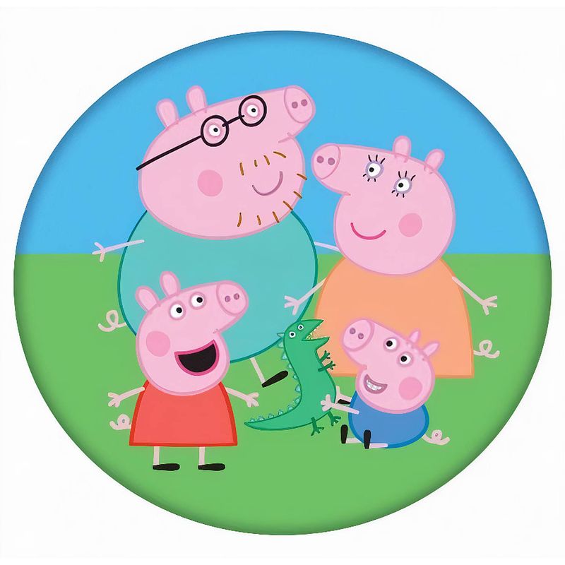 Foto van Starbright kussen peppa big rond 40 x 40 x 12 cm polyester