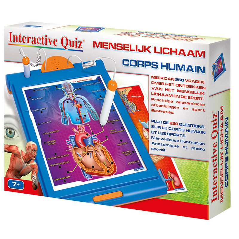 Foto van Clementoni interactieve quiz lichaam