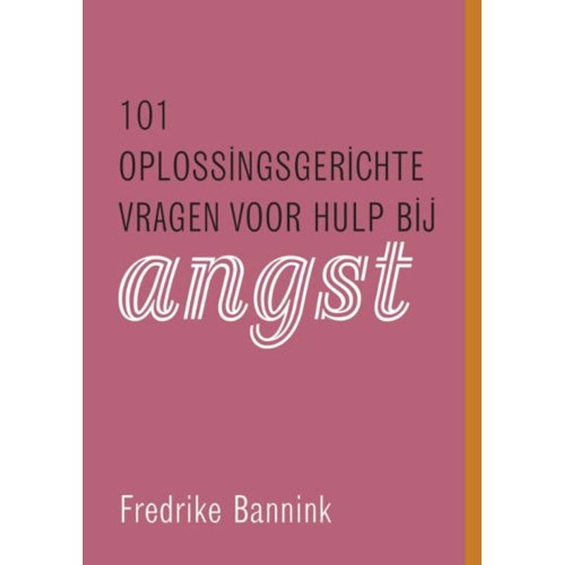 Foto van 101 oplossingsgerichte vragen voor hulp bij angst