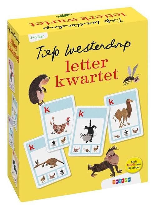 Foto van Fiep westendorp letterkwartet - paperback (9789048747184)