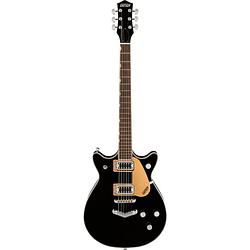 Foto van Gretsch g5222 electromatic double jet bt black elektrische gitaar