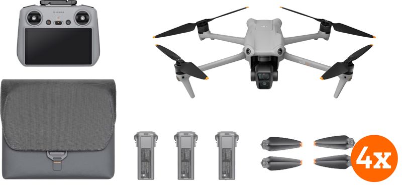 Foto van Dji air 3 fly more combo + smart controller