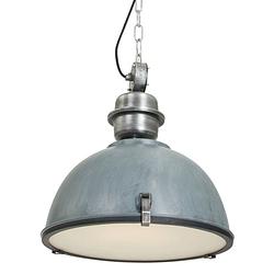 Foto van Steinhauer hanglamp industrieel 7586b grijs