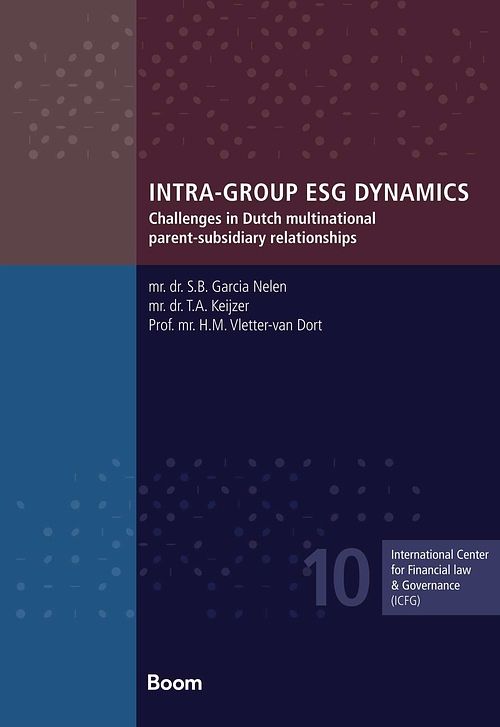 Foto van Intra-group esg dynamics - s.b. garcia nelen, t.a. keijzer, h.m. vletter-van dort - ebook