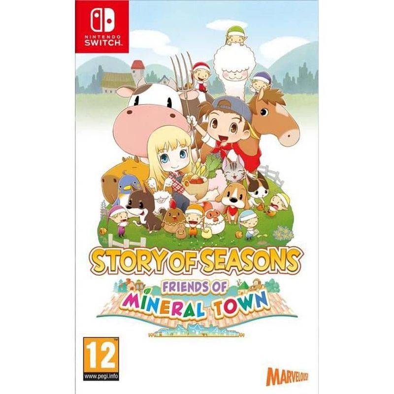 Foto van Story of seasons: friends of mineral town nintendo switch game