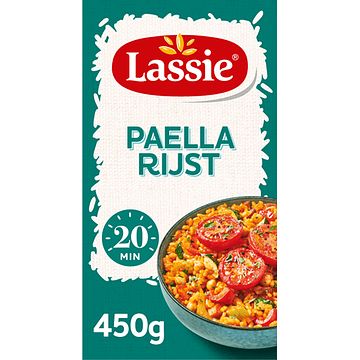 Foto van Lassie paella rijst 450g bij jumbo