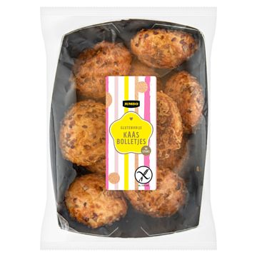 Foto van Jumbo glutenvrije kaasbolletjes 10 stuks