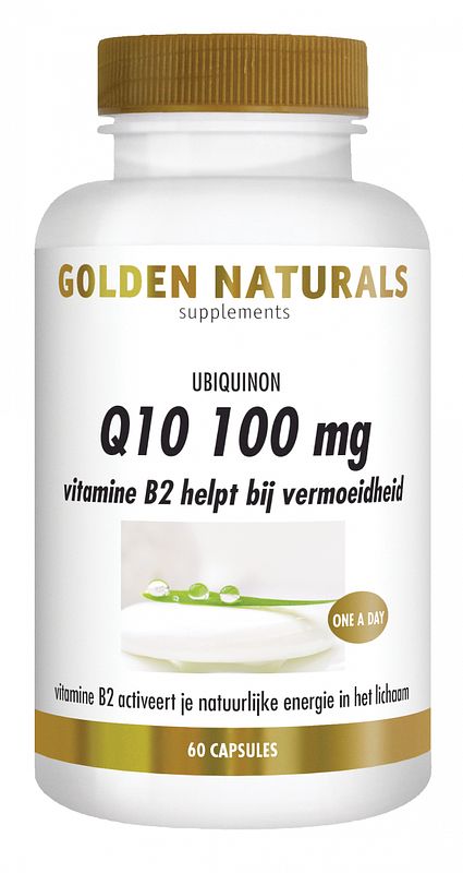 Foto van Golden naturals q10 100mg vegan capsules