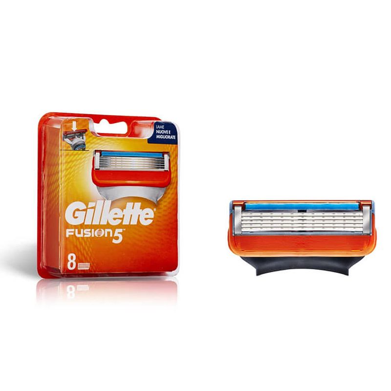 Foto van Gillette fusion5 - 8 stuks - scheermesjes