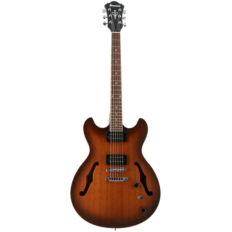 Foto van Ibanez as53 artcore tobacco flat semi-akoestische gitaar