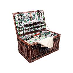 Foto van Small foot houten picknickmand deluxe 52 x 32 x 27 cm