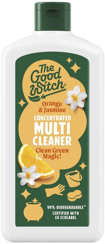 Foto van The good witch orange & jasmin concentrated multi cleaner