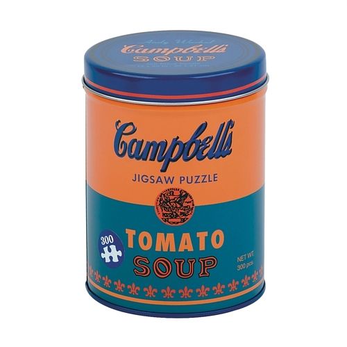 Foto van Andy warhol soup can orange 300 piece puzzle - puzzel;puzzel (9780735353879)